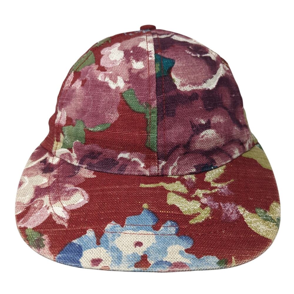 Gloria Rae Baseball Cap Multicolor One Size Stretch Floral Print Blank